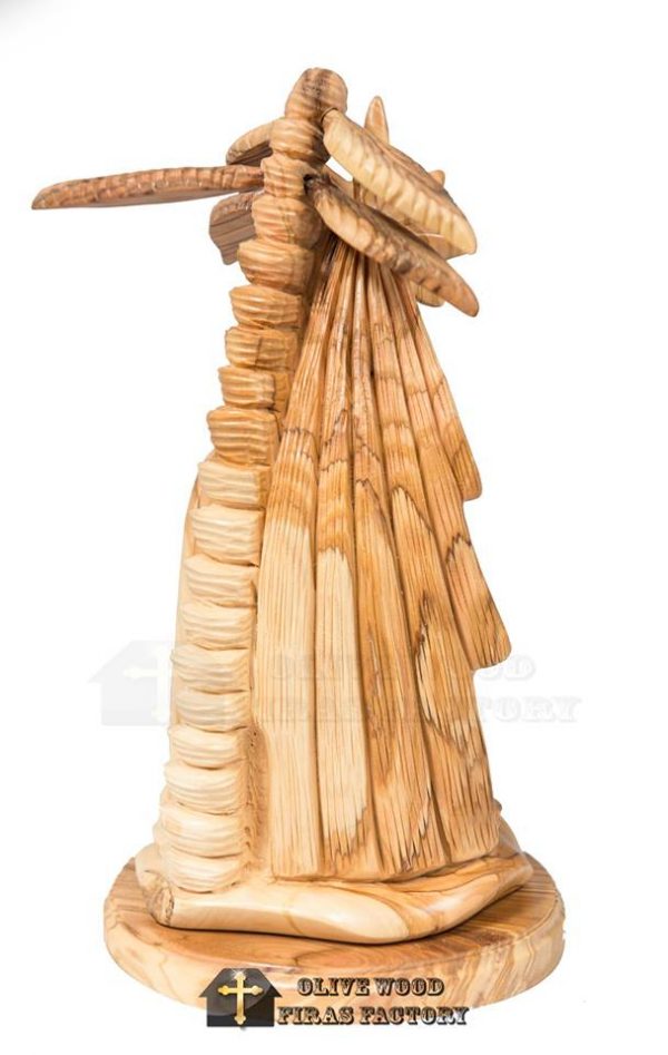 Olive Wood Firas Hawash The Holy Family New Model 2018 - Image 3