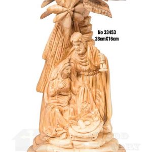 Olive Wood Firas Hawash The Holy Family New Model 2018